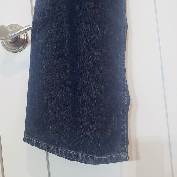 Lucky Brand Jeans 36X33 Button Fly Slim Bootleg 100% Cotton Style 7M10781 Fading - Picture 7 of 16